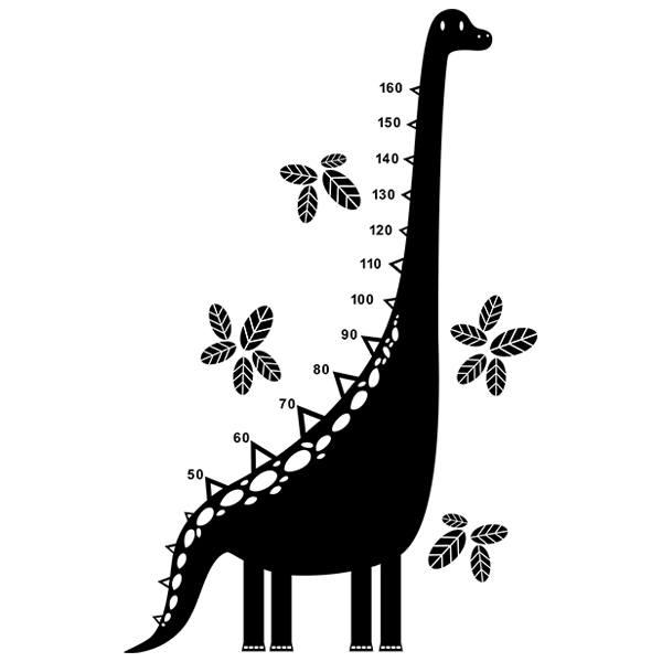Stickers for Kids: Grow Chart Dinosaur