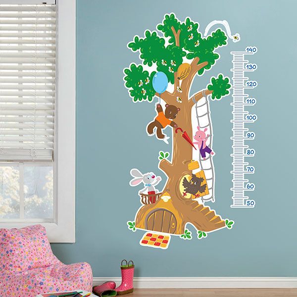 Stickers for Kids: Grow Chart tree of animals