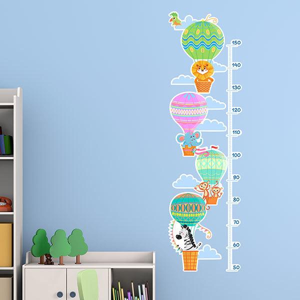 Stickers for Kids: Grow Chart Ballooning