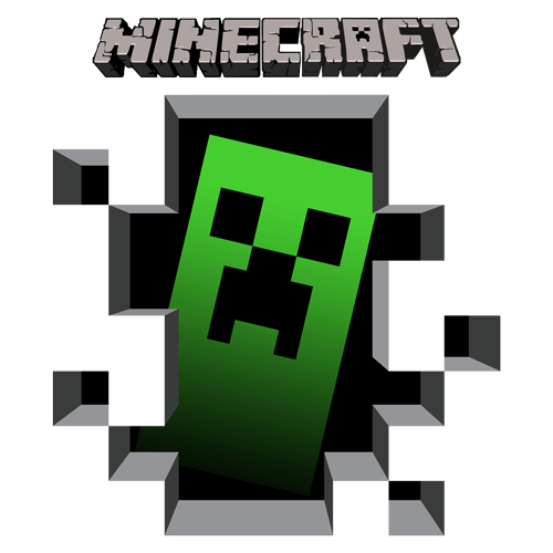 Wall Stickers: Minecraft 3D 1