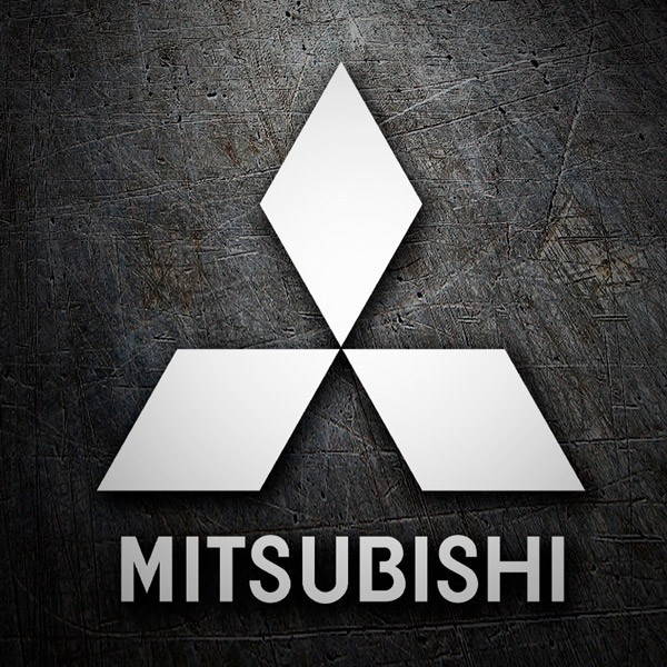 Mitsubishi logo sales sticker