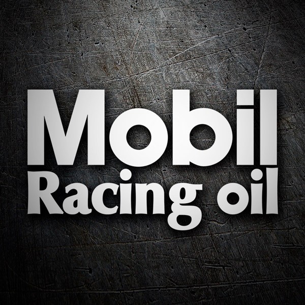 Car & Motorbike Stickers: Mobil Racing Oil