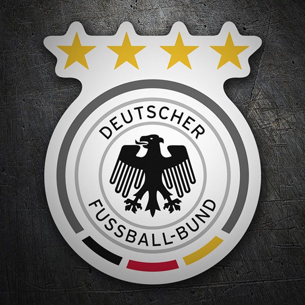 Car & Motorbike Stickers: Germany - Football Shield