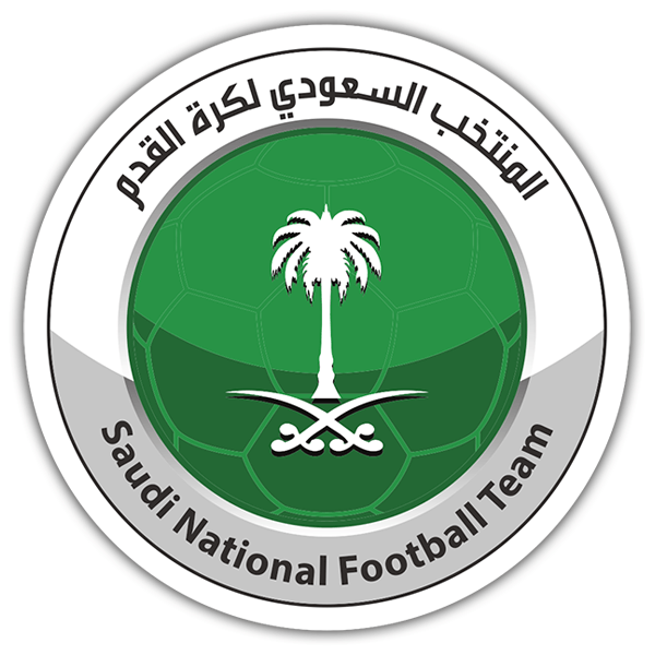 Car & Motorbike Stickers: Saudi Arabia - Football Shield
