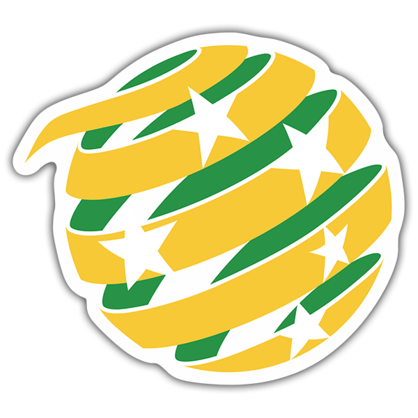 Car & Motorbike Stickers: Australia - Football Shield