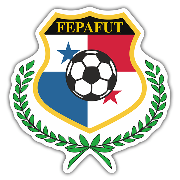 Car & Motorbike Stickers: Panama - Football Shield