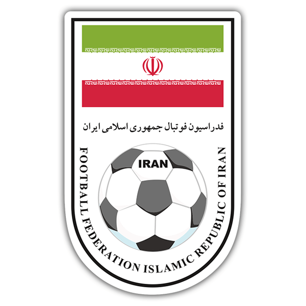 Car & Motorbike Stickers: Iran - Football Shield