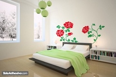 Wall Stickers: Floral Aphrodite 2
