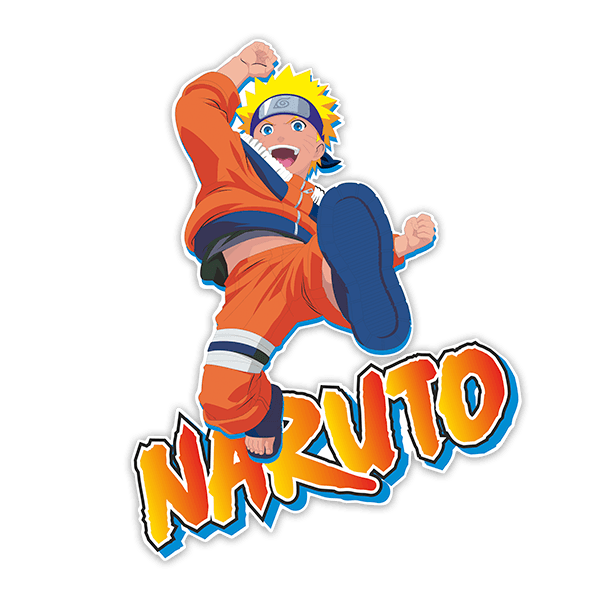 Stickers for Kids: Naruto Jump