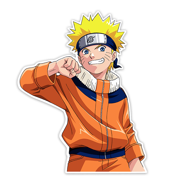 Stickers for Kids: Naruto Smile