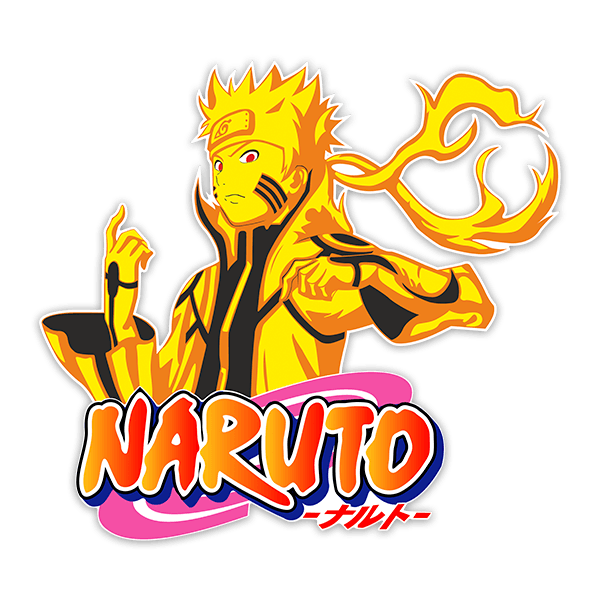 Stickers for Kids: Naruto Transformation