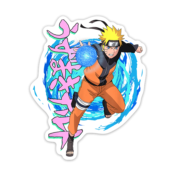 Car & Motorbike Stickers: Naruto Rasengan