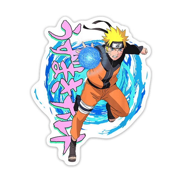 Stickers for Kids: Naruto Rasengan