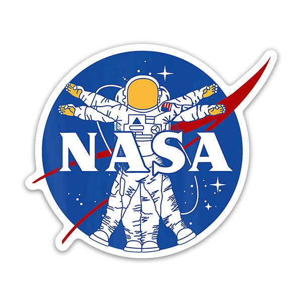 Car & Motorbike Stickers: Nasa Vitruvio