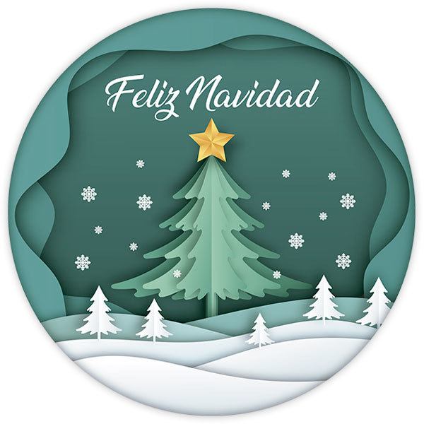 Wall Stickers: Christmas sphere, in spanish