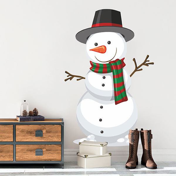 Wall Stickers: Snowman