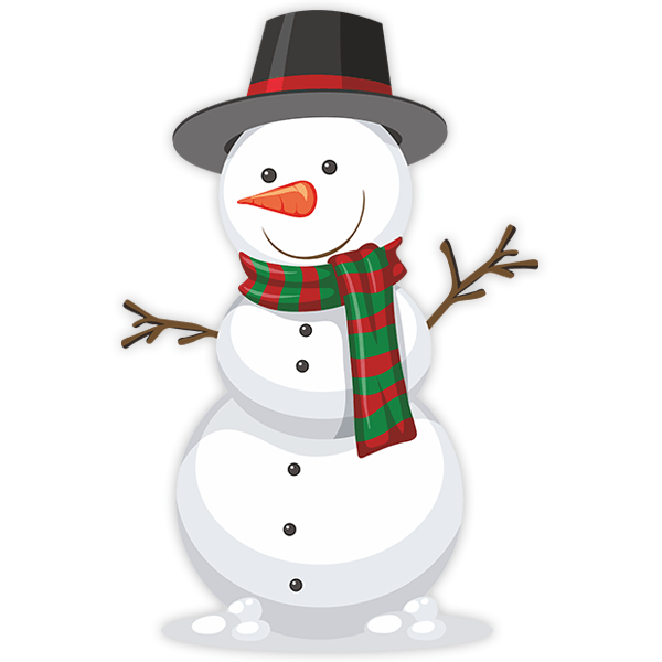 Wall Stickers: Snowman