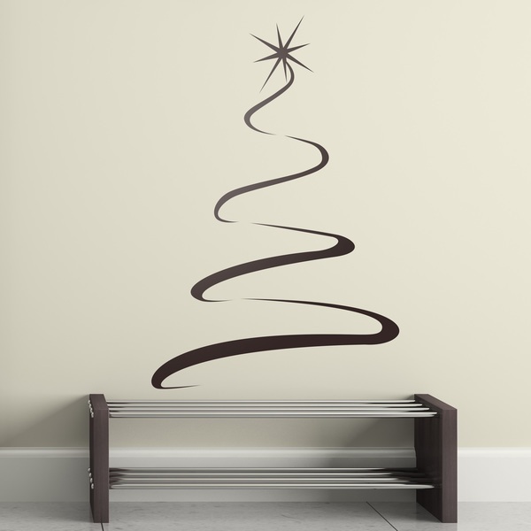 Wall Stickers: Star of the Christmas tree