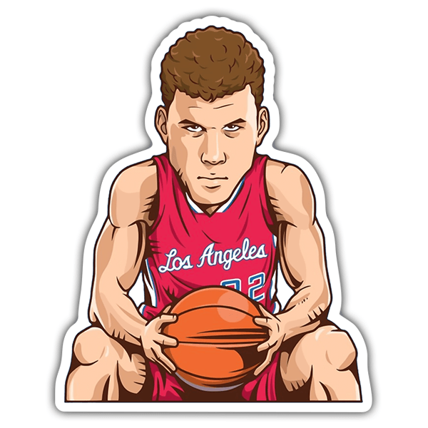 Car & Motorbike Stickers: NBA - Blake Griffin