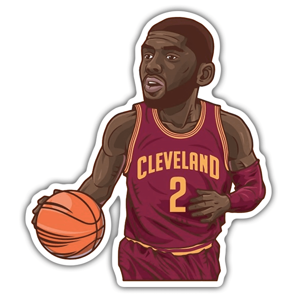 Car & Motorbike Stickers: NBA - Kyrie Irving All-Star