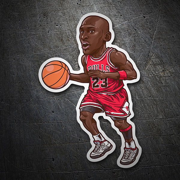 Car & Motorbike Stickers: NBA - Michael Jordan All-Star