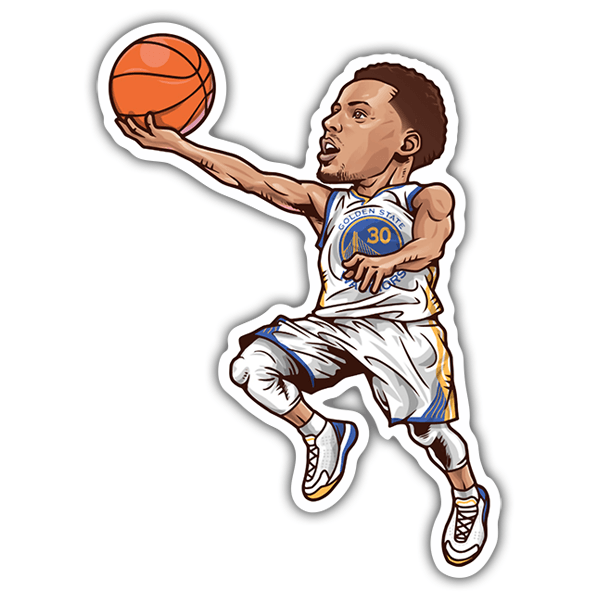 Car & Motorbike Stickers: NBA - Stephen Curry