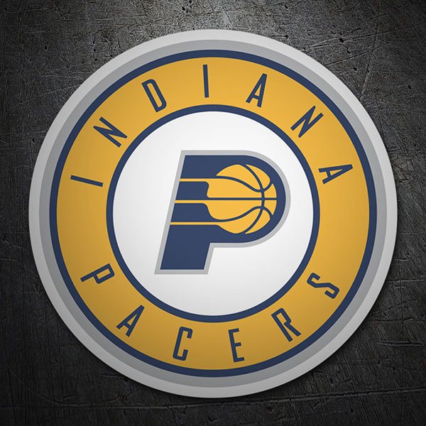 Car & Motorbike Stickers: NBA - Indiana Pacers shield