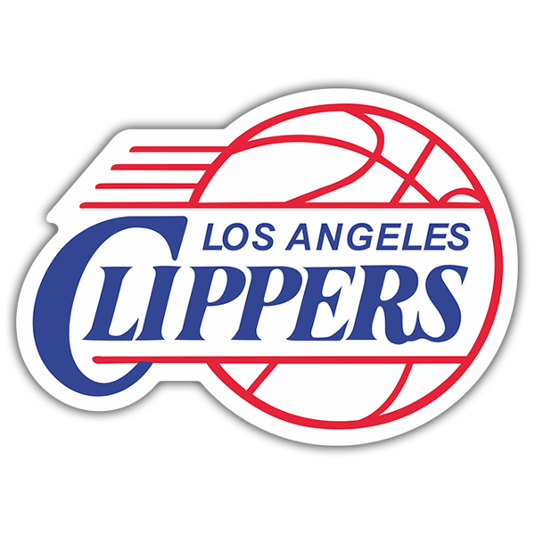 Car & Motorbike Stickers: NBA - Los Angeles Clippers old shield
