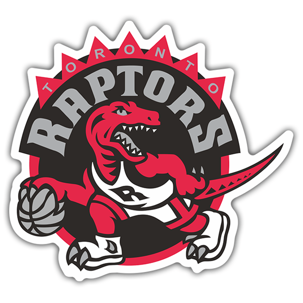 Car & Motorbike Stickers: NBA - Toronto Raptors old shield