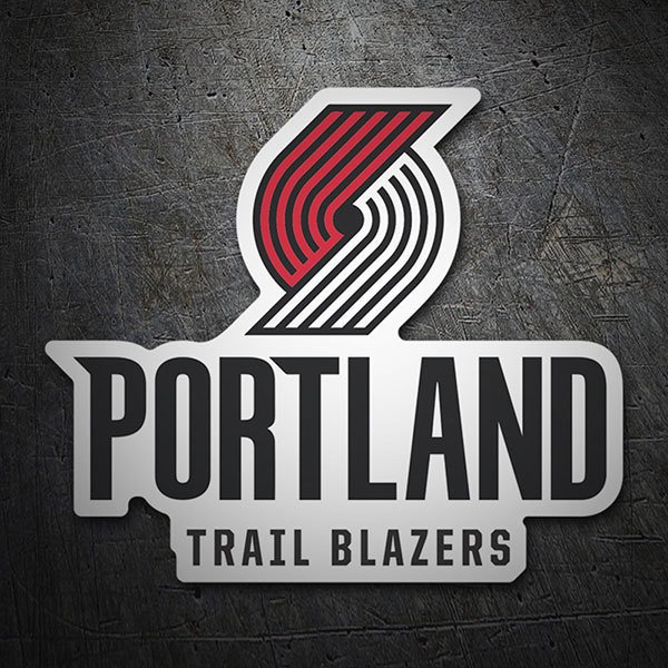 Car & Motorbike Stickers: NBA - Portland Trail Blazers shield