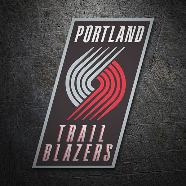Car & Motorbike Stickers: NBA - Portland Trail Blazers old shield