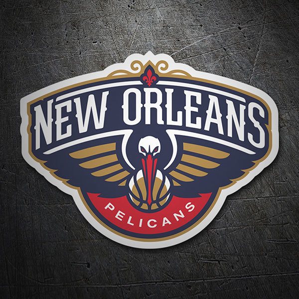 Car & Motorbike Stickers: NBA - New Orleans Pelicans shield