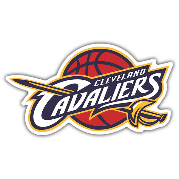Car & Motorbike Stickers: NBA - Cleveland Cavaliers old shield