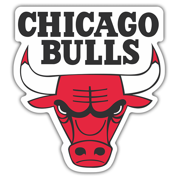 Car & Motorbike Stickers: NBA - Chicago Bulls shield