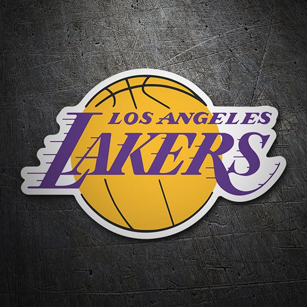 Car & Motorbike Stickers: NBA - Los Angeles Lakers shield