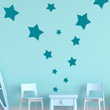Wall Stickers: Galaga Star Kit 3