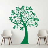 Wall Stickers: Floral Money Tree 2