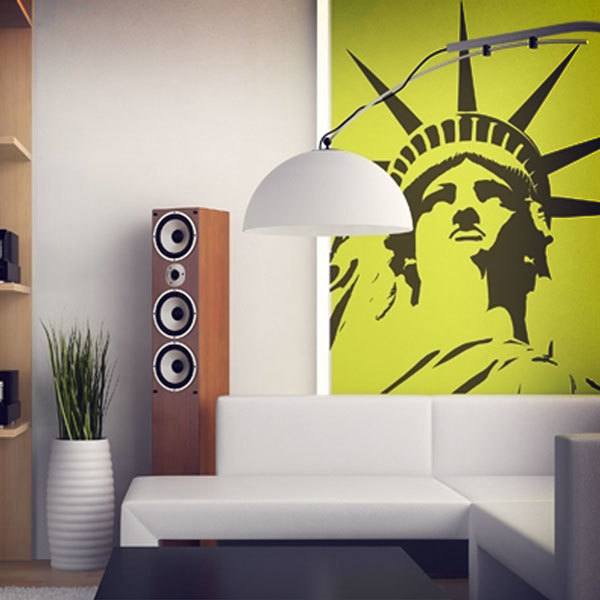 Wall Stickers: Head of the Statue of Liberty