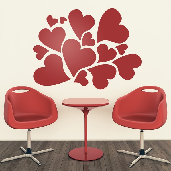 Wall Stickers: Hearts