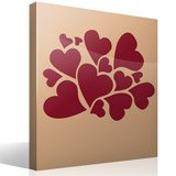 Wall Stickers: Hearts 5