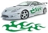 Car & Motorbike Stickers: New Flaming 16