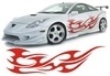 Car & Motorbike Stickers: New Flaming 17