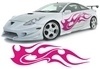 Car & Motorbike Stickers: New Flaming 19