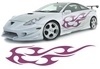 Car & Motorbike Stickers: New Flaming 21