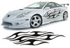 Car & Motorbike Stickers: New Flaming 25