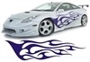 Car & Motorbike Stickers: New Flaming 26