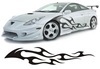 Car & Motorbike Stickers: New Flaming 28