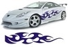 Car & Motorbike Stickers: New Flaming 36