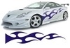 Car & Motorbike Stickers: New Flaming 39