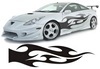 Car & Motorbike Stickers: New Flaming 40